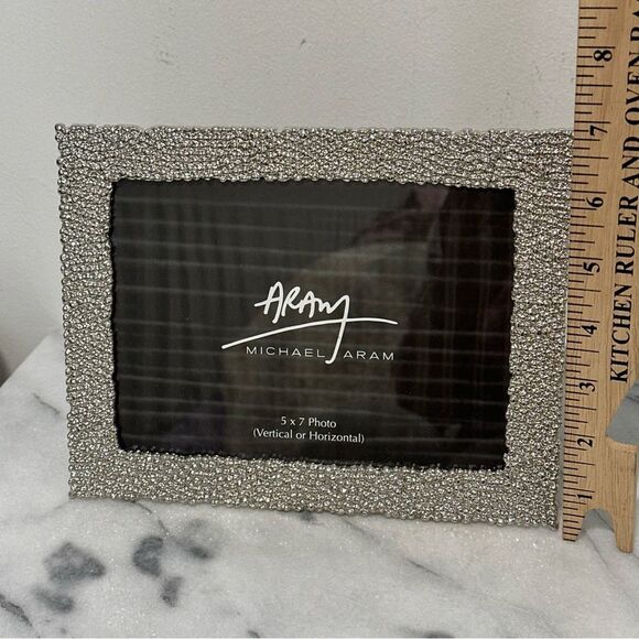 Michael Aram Textured Silver Frame - Picture 8 of 11